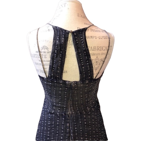 HD in Paris | Harbor Jumpsuit Size 4 Cropped Wide Leg V-Neck Anthropologie - Picture 7 of 9